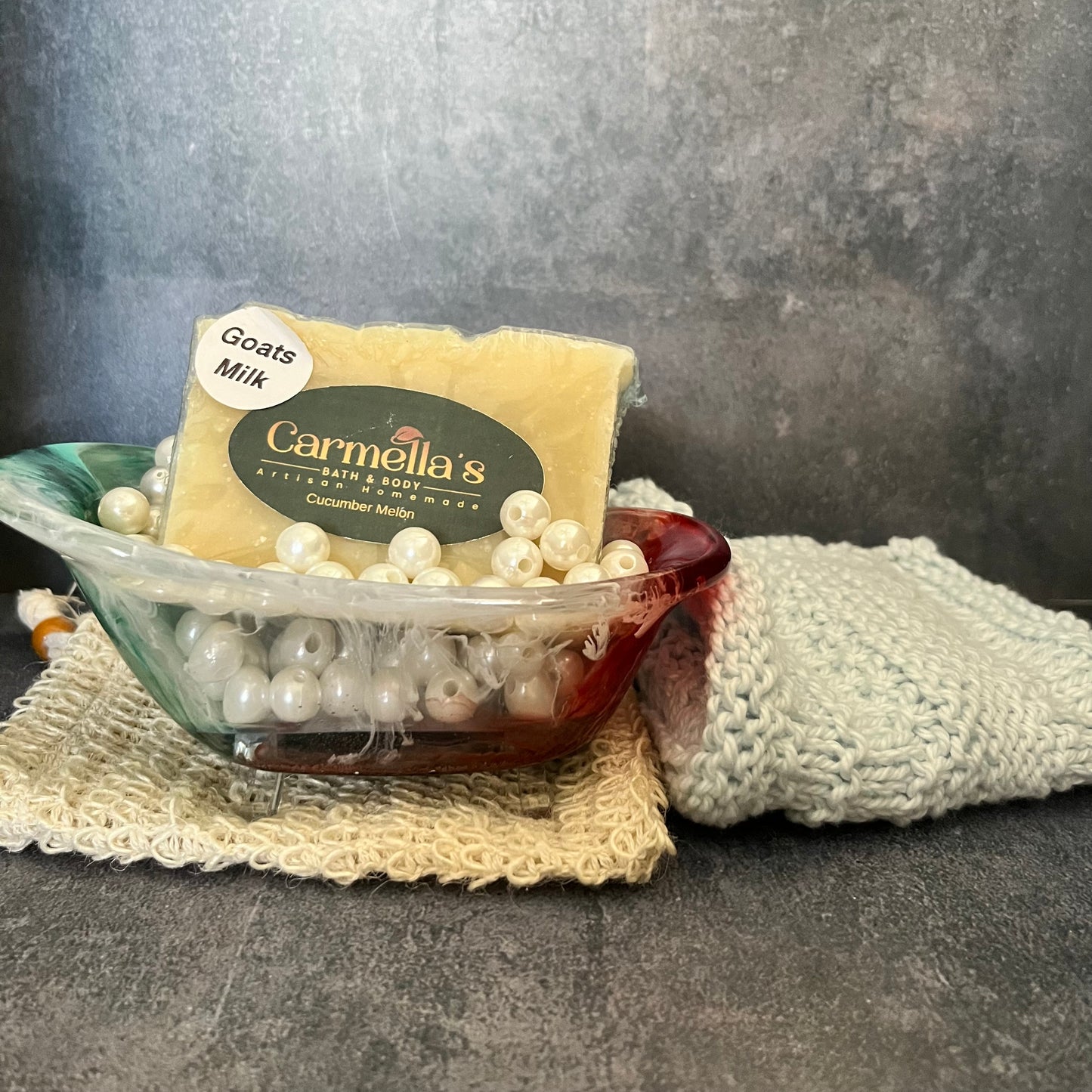 Cucumber Melon Sap with Goats milk - Carmella’s Bath & Body