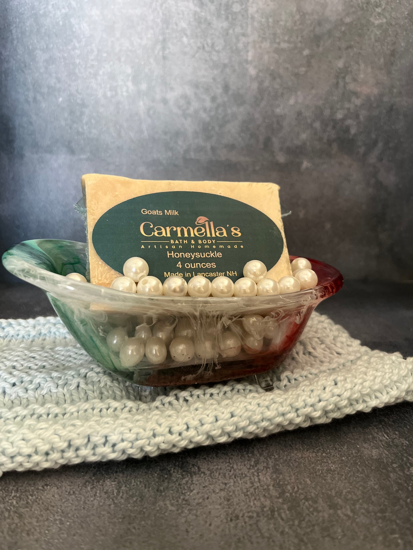 Honeysuckle Soap with Goats Milk - Carmella’s Bath & Body