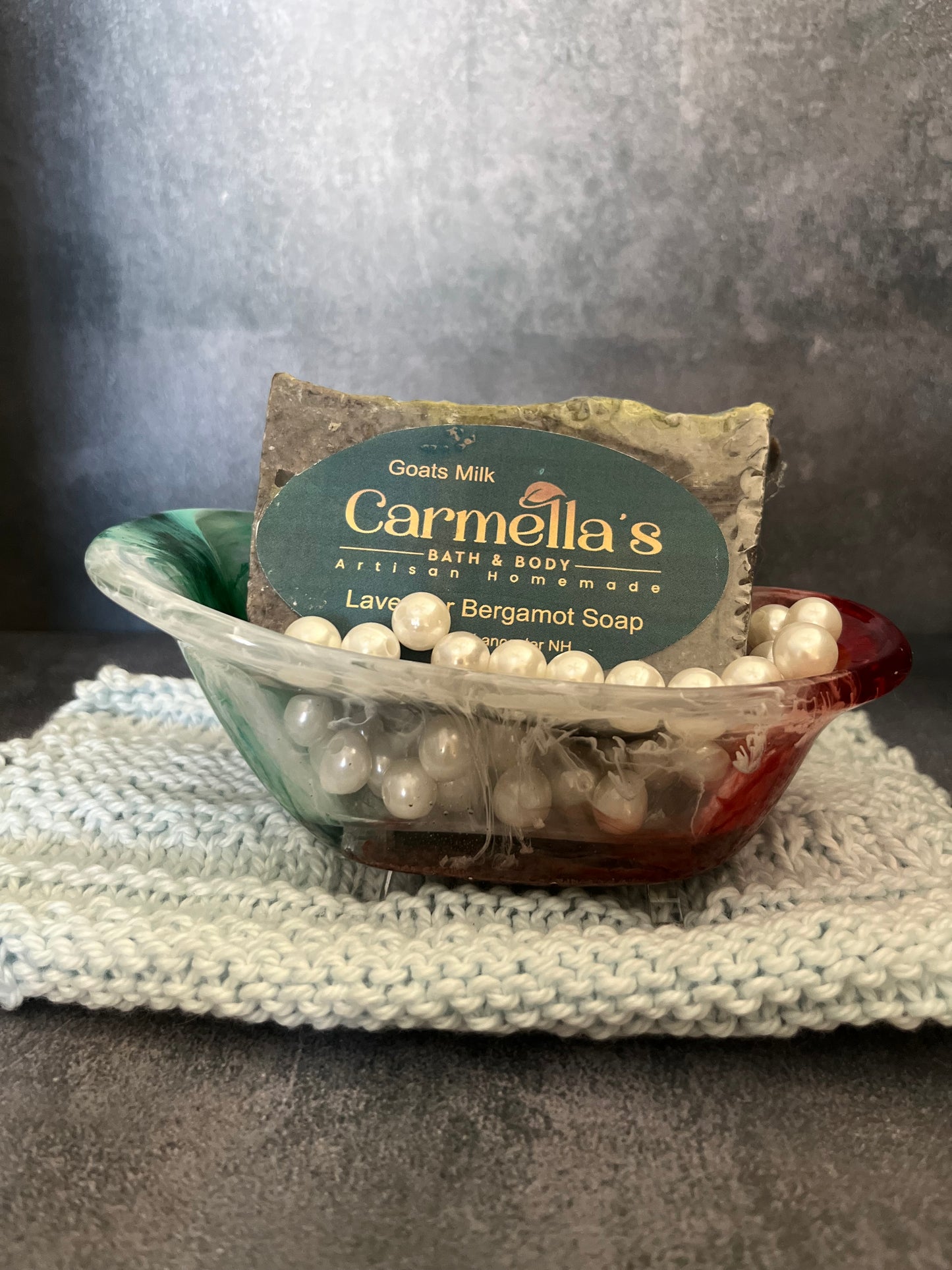 Lavender Bergamot Goat Milk Soap  Bar - Carmella’s Bath & Body