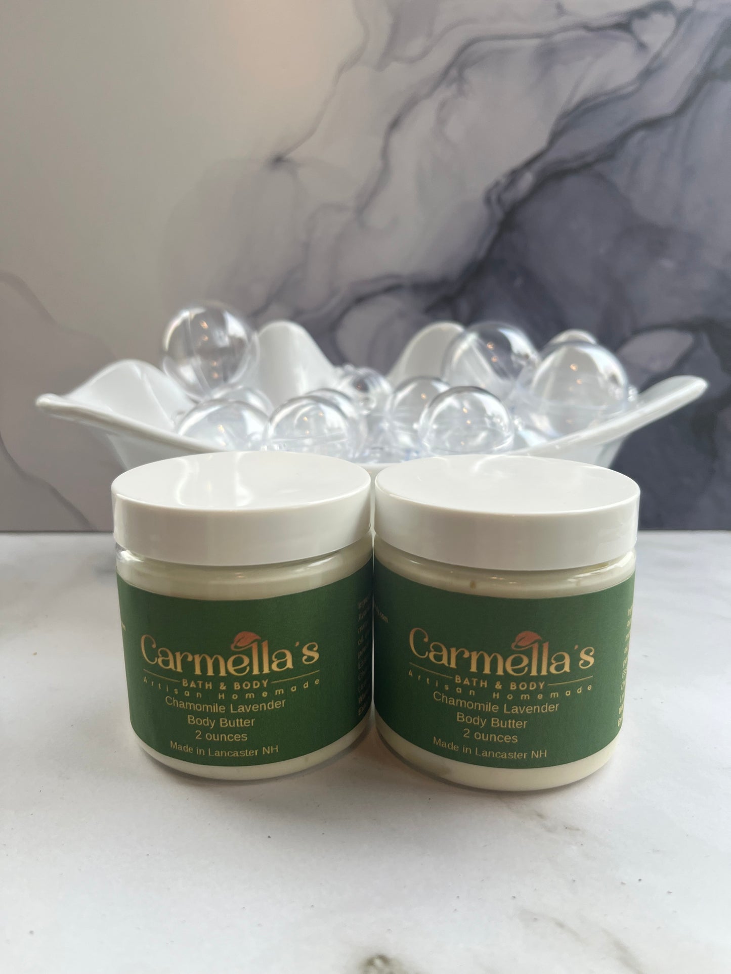 Chamomile Lavender Body Butter - Carmella’s Bath & Body