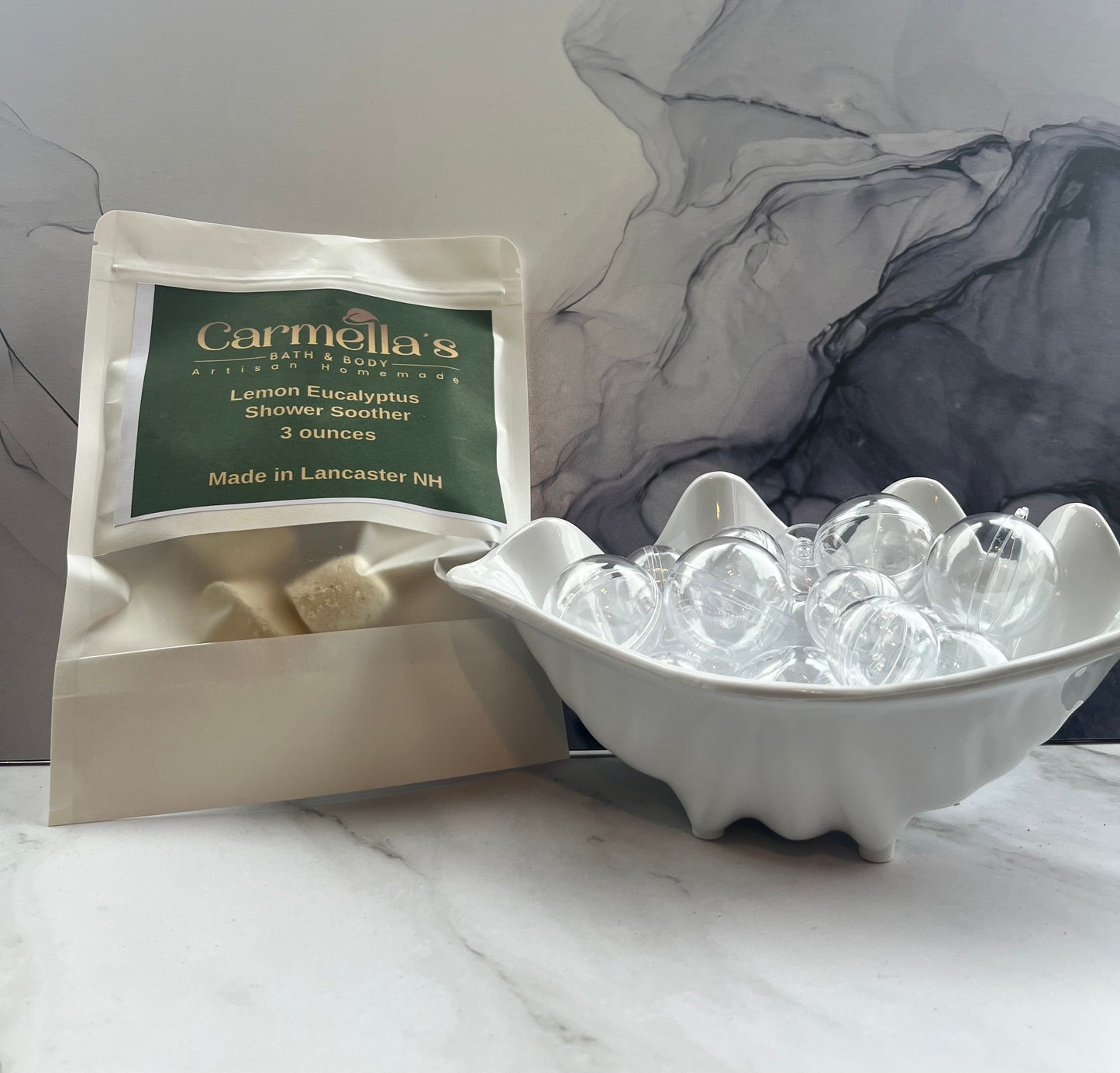 Lemon Eucalyptus Shower Soothers/Steamers.