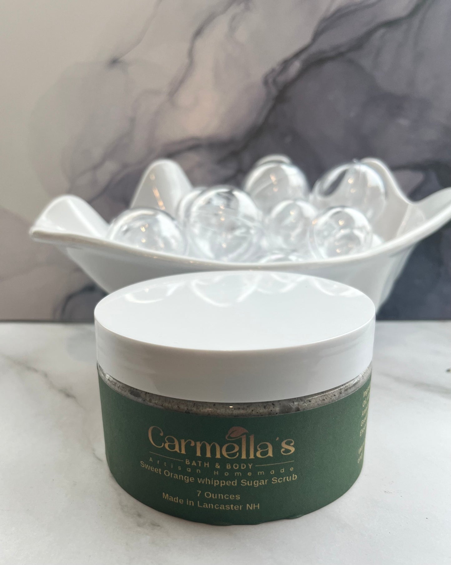 Sweet Orange Whipped Sugar Scrub