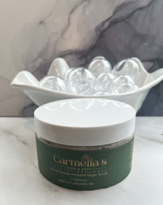 Sweet Orange Whipped Sugar Scrub