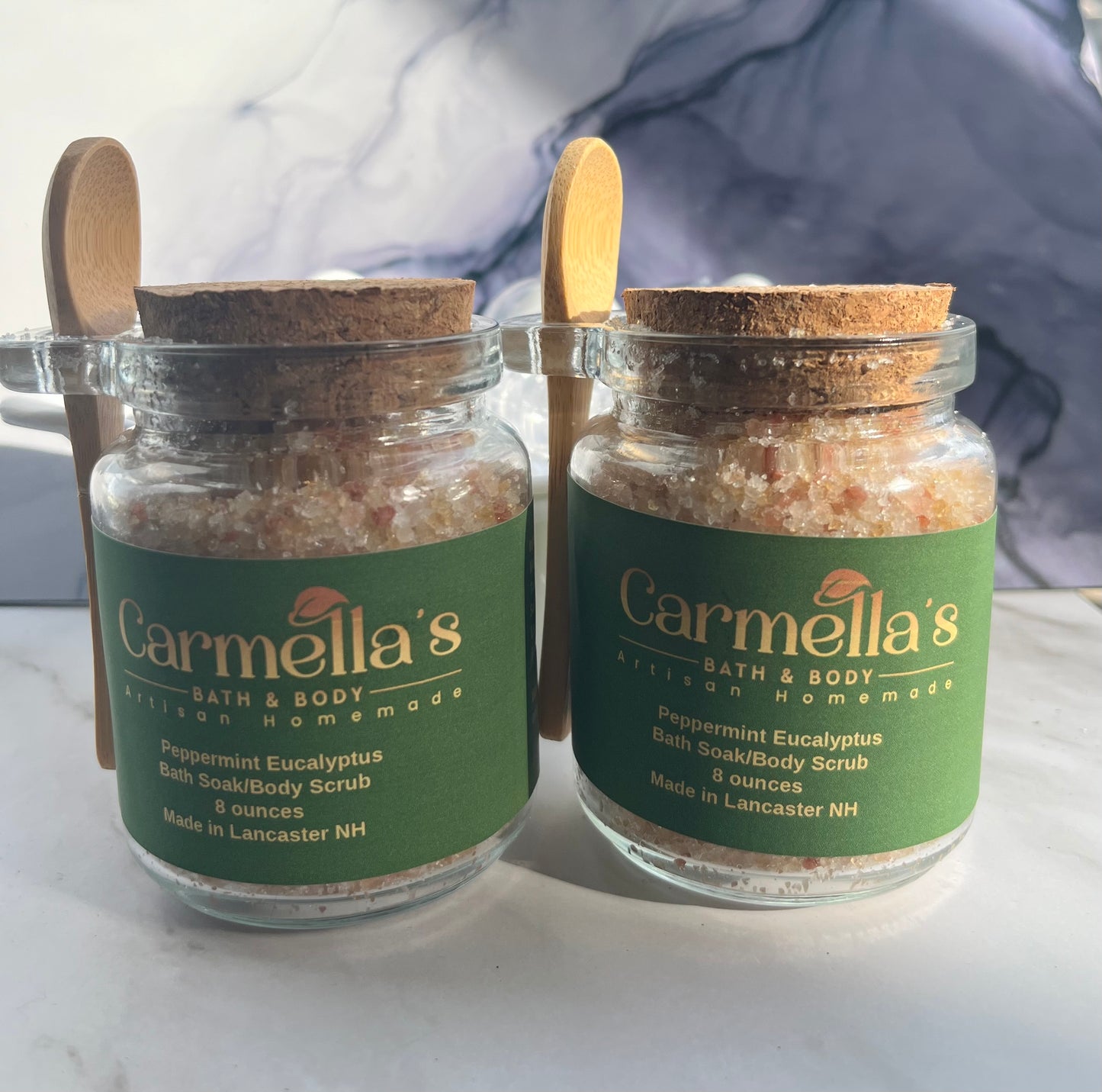 Peppermint Eucalyptus Body Soak/Body Scrub