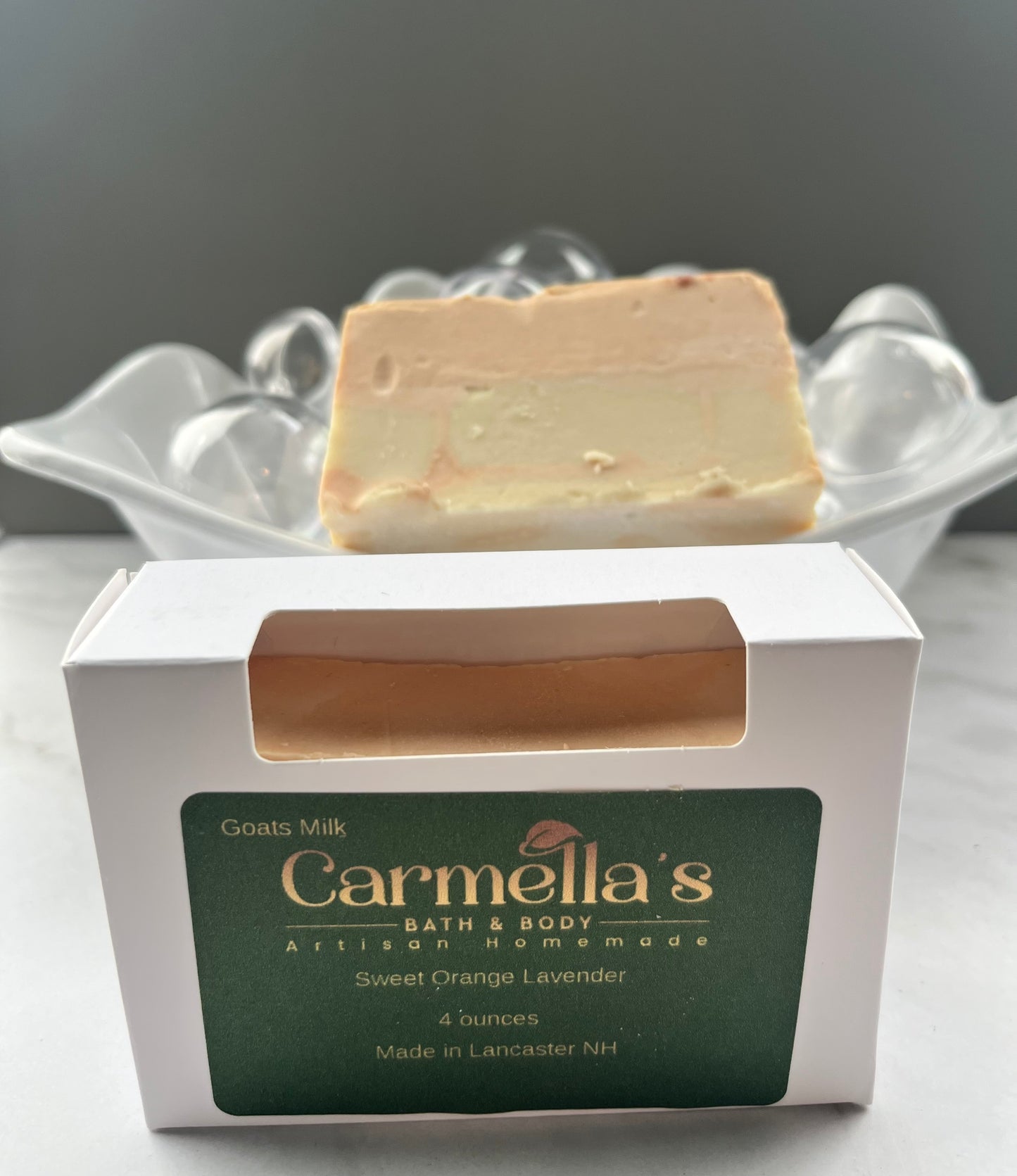 Sweet Orange Lavender Goats Milk Soap