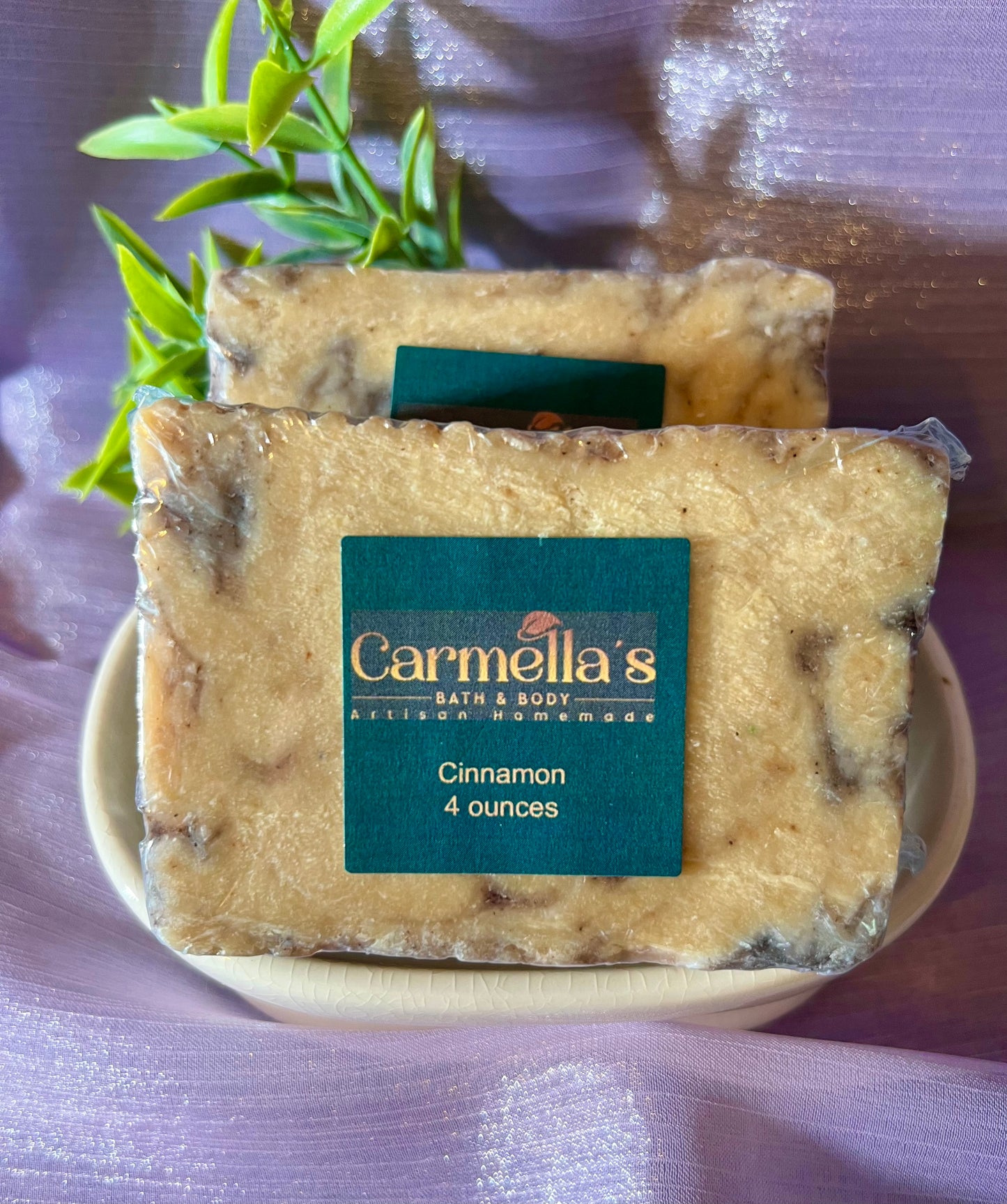 Cinnamon Bar Soap - Carmella’s Bath & Body