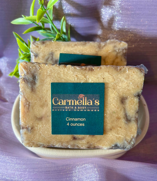 Cinnamon Bar Soap - Carmella’s Bath & Body